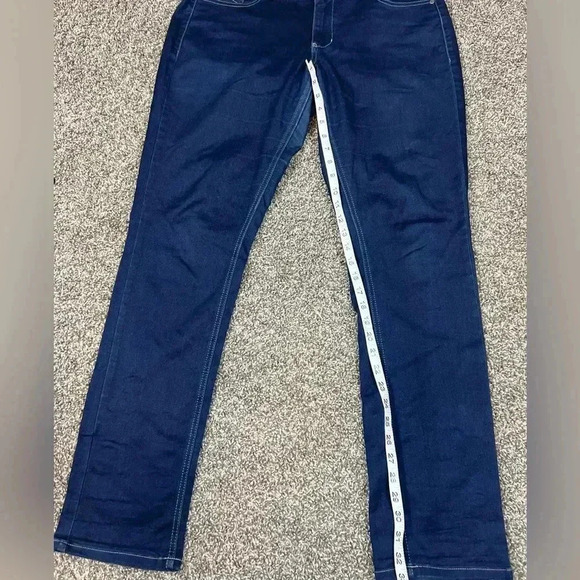 Riders by Lee denim skinny jeans blue  mid rise pockets stretch plus size 16 - Picture 5 of 6
